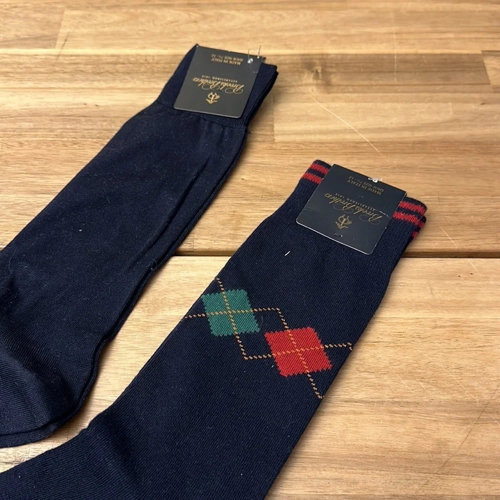 BROOKS BROTHERS cotton socks NO OFFERS PLS